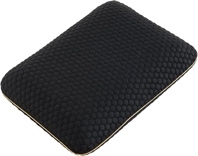 Travel Memory Foam Pillow for Sleeping, Comfortable Camping Pillow, 15.75x11.81x3.94 inches, Easy to Carry Portable Bag, Soft, Breathable, Washable Pillowcase