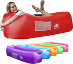 WEKAPO Inflatable Sun Lounger, Air Sofa, Hammock, Portable, Waterproof and Leak-Proof, Ideal for Backyard, Beach, Travel, Camping, Picnics and Music Festivals