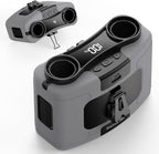 Socool 20000mAh Portable Waist Fan Clip on Wearable Belt Personal Fans Rechargeable Battery Operated, 40H Cooling Fan with 10 Speeds & Dual Motors, Neck Fans Hanging Hands-Free for Outdoor Travel