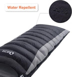 Ultralight Down Sleeping Bag for Adults - 600 Fill Power, Cold Weather, Backpacking, Camping, Hiking