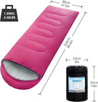 Sleeping Bags for Adults,Kids & Girls-Warm & Cold Weather Lightweight Waterproof Sleeping Bag Backpack with Compact Bag,Great for 3-4 Seasons Hiking,Camping and Outdoor