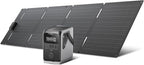 EF ECOFLOW TRAIL 300 DC Solar Panel with 60W Solar Generator, 288Wh LiFePO4 Power Bank, Power Station, for Camping, Travel, and Emergency Power