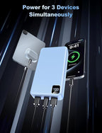 Portable Charger Power Bank 56800mAh Battery Pack-22.5W Fast Charging with USB C & LED Display, 3 Outputs High Capacity Portable Power Bank for iPhone 16/15/14/13 Series, Samsung, iPad etc