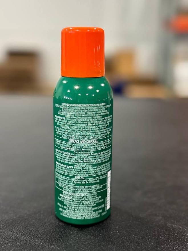 Skin So Soft Bug Guard Plus IR3535® Expedition™ Aerosol Spray – Insect Repellent & SPF 28 Sunscreen, DEET-Free, Unscented, 8-Hour Mosquito Protection, Repels Deer Ticks, Gnats, No-Seeums & Black Flies
