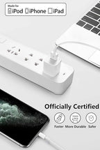 4Pack Original Apple MFi Certified Charger Lightning to USB Charging Cable Cord Compatible iPhone 14/13/12/11 Pro/11/XS MAX/XR/8/7/6s Plus,iPad Pro/Air/Mini,iPod Touch (6ft)