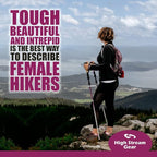 Walking Sticks for Men & Women - 14.5" Foldable Hiking Poles for Backpacking, Exercising and Traveling, Set of 2 Aluminum Nordic Collapsible Trekking Poles