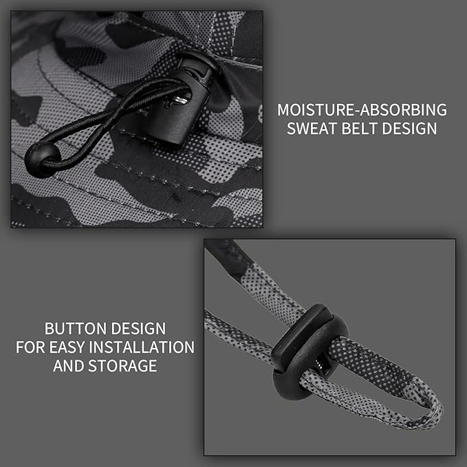 Sun Blocker Hats Outdoor Sun Protection Fishing Cap with Neck Flap Large Brim Outdoor Hat