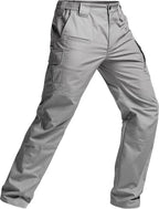 CQR Men's Tactical Pants, Water Resistant Ripstop Cargo Pants, Lightweight EDC Work Hiking Pants, Outdoor Apparel
