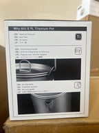 Fire-Maple Alti Titanium Cup | Ultralight Camping Mug with Scale | Foldable Drinkware for Coffee Tea | Ideal for Hiking Backpacking and Camp Use (900ML)