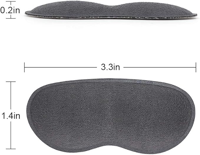 Dr.Foot Heel Grips for Women and Men, Self-Adhesive Heel Cushion Inserts Prevent Heel Slipping, Improve Shoes Too Big, Rubbing, Blisters, Foot Pain- 2pairs+ Extra 1pair(Grey)