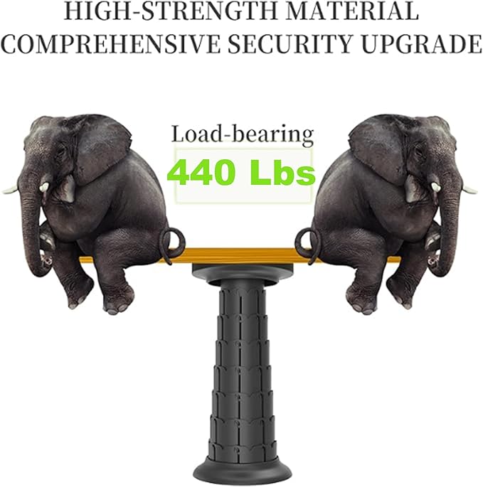 2025 Upgraded XXL Collapsible Stool with Cushion 20.4", 200Kg Max Weight, Wider & Taller Pop Up Seat, Heavy Duty Portable Retractable Folding Stool or Travel Foot Rest, Gift for Camping & Outdoors