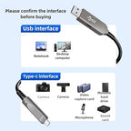 10ft/3m USB A to C Fiber Optic Data Cable, 10Gbps Long Distance Data Transfer USB 3.1 A to C, for VR, Camera, PC, Laptop, Webcam, Printer, Webcam etc.