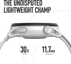 COROS PACE 3 GPS Sport Watch –Lightweight, Comfortable Running Watch, 17-Day Battery Life, Accurate GPS, Heart Rate Monitor, Navigation, Sleep Tracking, Training Plan, Run, Bike, and Ski-Chalk Nylon