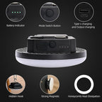 Camping Lantern 10500mAh Rechargeable Battery, 32W Ultra Bright LED Hanging Light with 3 Modes, Waterproof Portable Tent Lighting for Outdoor Emergency & Hiking