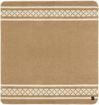 Inca Wall - Thick Alpaca Wool Blanket Heavyweight Camping Outdoors Indoors Soft Peru Queen Size New Ethnic Design (Soft Camel/Ivory, Queen Size)