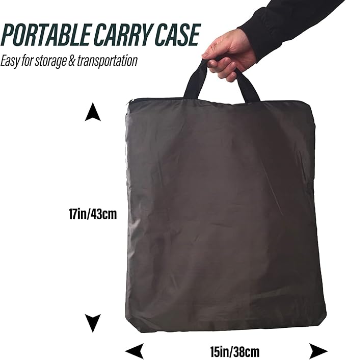 9-Shelf Storage RV Shoe Organizer Tent,Camping Storage Cabinet Tent with Zippered Flap, 9-Shelf Storage