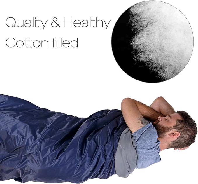 Naturehike Lightweight Compact Sleeping Bag, Envelope Ultralight Backpacking Sleeping Bag Portable, Waterproof, Comfort with Compression Sack for Cold&Warm, Camping, Traveling, Hiking