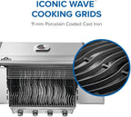 Napoleon Rogue 525 Natural Gas Grill, Stainless Steel, Durable 4-Burner Gas Grill