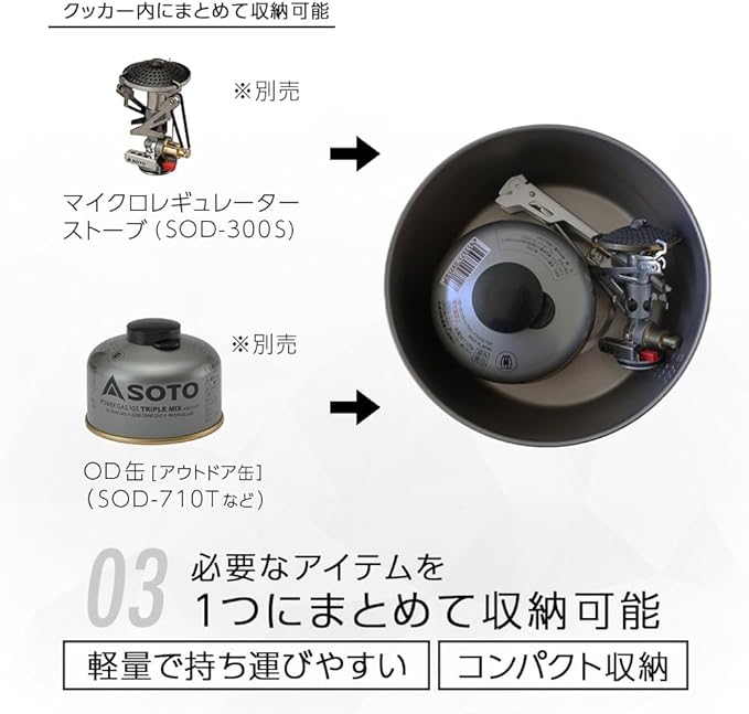 SOTO Titanium Pot, Ultralight Backpacking Pot with Lifter for Camping Hiking, Backpacking, Outdoor & Picnic (1100ml)