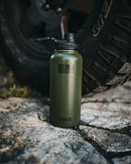 Tactical Pro Supply 32 oz. Patriotic Water Bottles | Decorated in the USA | Made with Premium Stainless Steel Material | Double Wall Vacuum Water Bottle Insulated