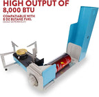 Gas One GS-8300 - Camp Stove Compact Butane Stove with Carrying Case - Foldable Portable Stove