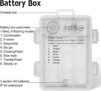 Kayak Glow Lights Kit, LED Glowing Rope Lights for Paddle Boards, Battery Operated Boat Lights with Remote Control, 17 Colors 7 Flashing Modes RGB Color Changing, Kayak Accessories (21ft)