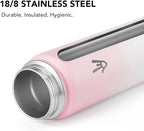 Enerbone 32 oz Insulated Water Bottle, Stainless Steel Bottle with Carrying Strap, Double-Wall Vacuum Insulation Design, Leakproof Sports Bottle with Straw, Keep Drinks Cold or Hot for Hours