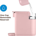 Keurig K-Mini Mate Single Serve K-Cup Pod Coffee Maker, Brews Up to 12 oz Cup, Compact Portable Coffee Machine for Small Spaces, Great for Dorms & Offices, Pink Sands
