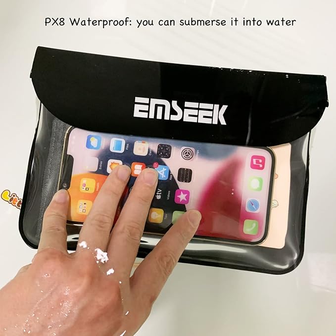 Waterproof Waist Pouch Dry Belt Bag Fanny Pack Keep Your Key Fob Wallet Kindle Phone Dry Perfect For Swim Surf Snorkel(Pink)