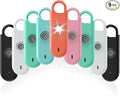 Fauxomor 140dB Personal Safety Alarm for Women, 9 Pack Safe Alarm Protection Keychain with Strobe Light & Low Battery Notice, Security Siren Self Defense for Kids Seniors College Girls
