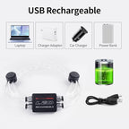 LED Reflective Vest Rechargeable Running Light for Runners High Visibility Safety Vest for Running,Cycling or Walking