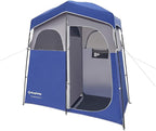 KingCamp Shower Tent, Portable Privacy Tent Outdoor Camping 1/2 Room Toilet Tents with Shower Bag & Dressing Room for Beach, Camping & Hiking