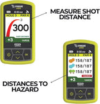 Izzo Swami 6000 Handheld Golf GPS Water-Resistant Color Display With 38,000 Course Maps & Scorekeeper Model may vary