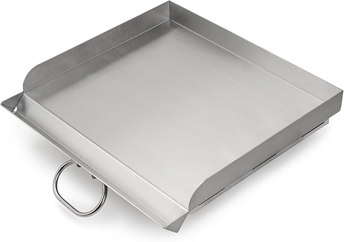 Stanbroil 14" x 16" Fry Griddle, Stainless Steel 1-Burner Griddle Top for Camp Chef Pro 60x, Expedition 2X, Pioneer 14, Yukon, Explorer, Outdoorsman Stove, Replacement for Camp Chef SG30