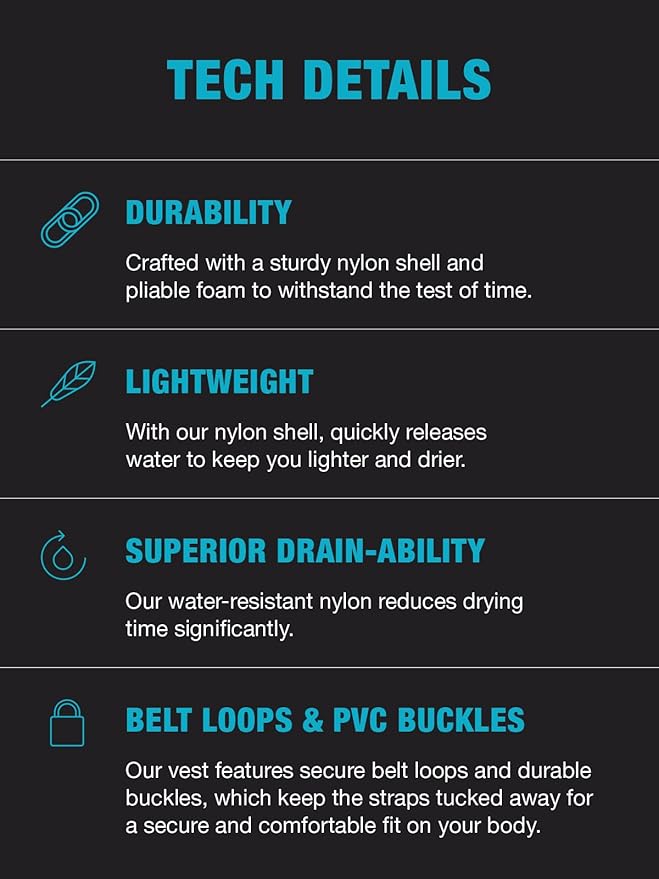 HyperLite Women's Indy Life Jacket - US Coast Guard Approved Level 70 Buoyancy Aid, Great for Any Water Sports Activity Including Boating, Paddle & Swimming