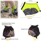 Waterproof Gators for Hiking Boots and Shoes Lightweight Adjustable Leg Gaiters for Men Women Gaiters for Hiking Snowshoeing