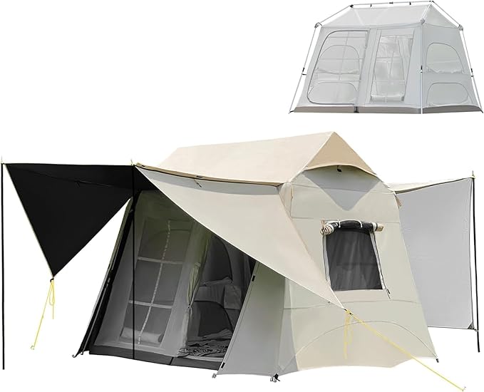 3-5 Person Waterproof Camping Tent,Large Family Cabin Tents for Outdoor Camping Hiking Backpacking Picnic