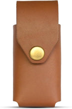 Leather Multitool Sheath Compatible with Leatherman Wave & Wave+ | Ultra Durable Full Grain Leather Tool Holder, Multi Tool Holster, Solid Brass Rivets - Belt Accessories for Men - Tan