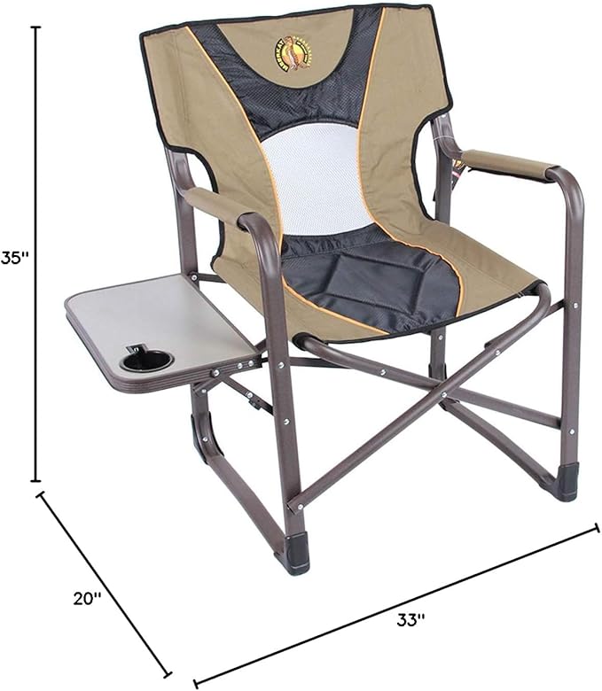 Charlie 440 Canvas Camping Directors Chair for Camping or Outfitter.