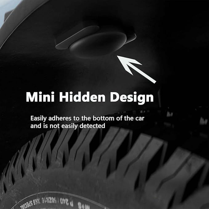 GPS Tracker for Vehicles, 1PCS Tracker Device for Vehicles Work with Find My (iOS Only), Tracking Devices for Cars Hidden with Magnetic Case, No Monthly Fee GPS Trackers