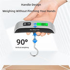 Digital Luggage Scale - Lightweight, Accurate Hook Scale for Easy Suitcase Weight Measurement