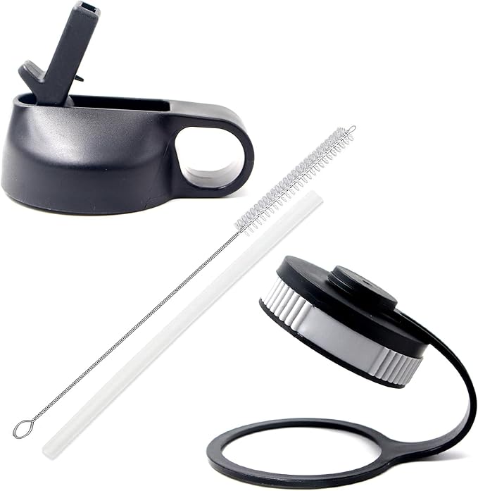 12 oz Basketball Water Bottle, Sports Cup Flask Metal Travel Mug with 2 Lids, Stainless Steel Double Wall Vacuum Leak Proof Insulated Water Bottles, Basketball Accessories Stuff Gifts for Boys Girls