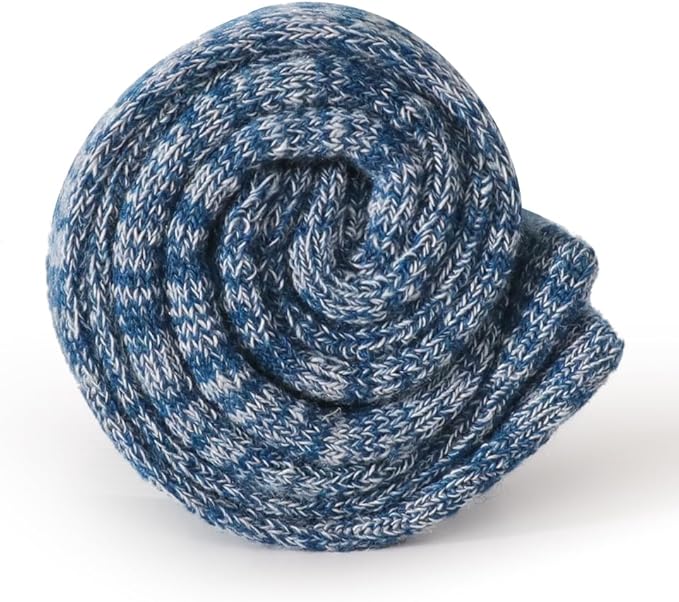 EnerWear 4 Pack Women's Merino Wool Outdoor Hiking Trail Crew Sock