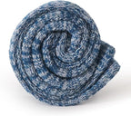 EnerWear 4 Pack Women's Merino Wool Outdoor Hiking Trail Crew Sock