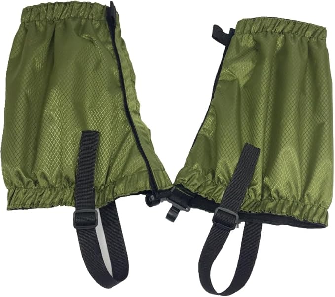 Waterproof Gaiters,Hiking Gaiters,Lightweight Adjustable Leg Gaiters for Men Women,Available in All Seasons,Hiking,Skiing,Mountain Climbing,etc.