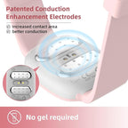 EmeTerm Fashion Pink Anti-Nausea Wristband Relieve Morning Motion Travel Sickness Rechargeable Drug Free Bands without Side Effects - Extra 2pack Conductive Gel