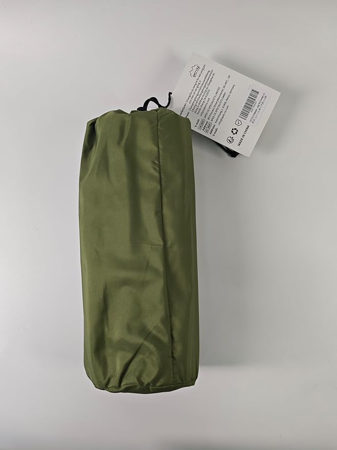 ONTYZZ Sleeping Pad Ultralight Inflatable Sleeping Pad with Built-in Foot Pump Upgraded Durable Compact Camping Air Pad for Hiking Traveling, Green