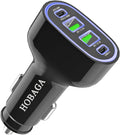 USB C Car Charger Adapter, AVS PD 3.2 QC 5.0 USB Charger, Multi Port Cigarette Lighter Car Phone Charger Compatible with MacBook iPhone 17 16 15 Pro Max iPad, Galaxy S26 25 24 Ultra.