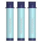 Waterdrop Water Filter Straw, Water Purifier Survival for Camping, Travel, Backpacking and Emergency Preparedness, Water Filtration System Survival, 3 Pack, Light Blue