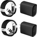 Phone 17 16 15 Pro Charger Fast Charging, 20W USB C Fast Charger Block with 12FT Long Type C Chargers Fast Charging Cable Cord for Phone 17/17 Pro/17 Pro Max/Air/16 Pro Max/16 Pro/15Pro Max/Pro, S24